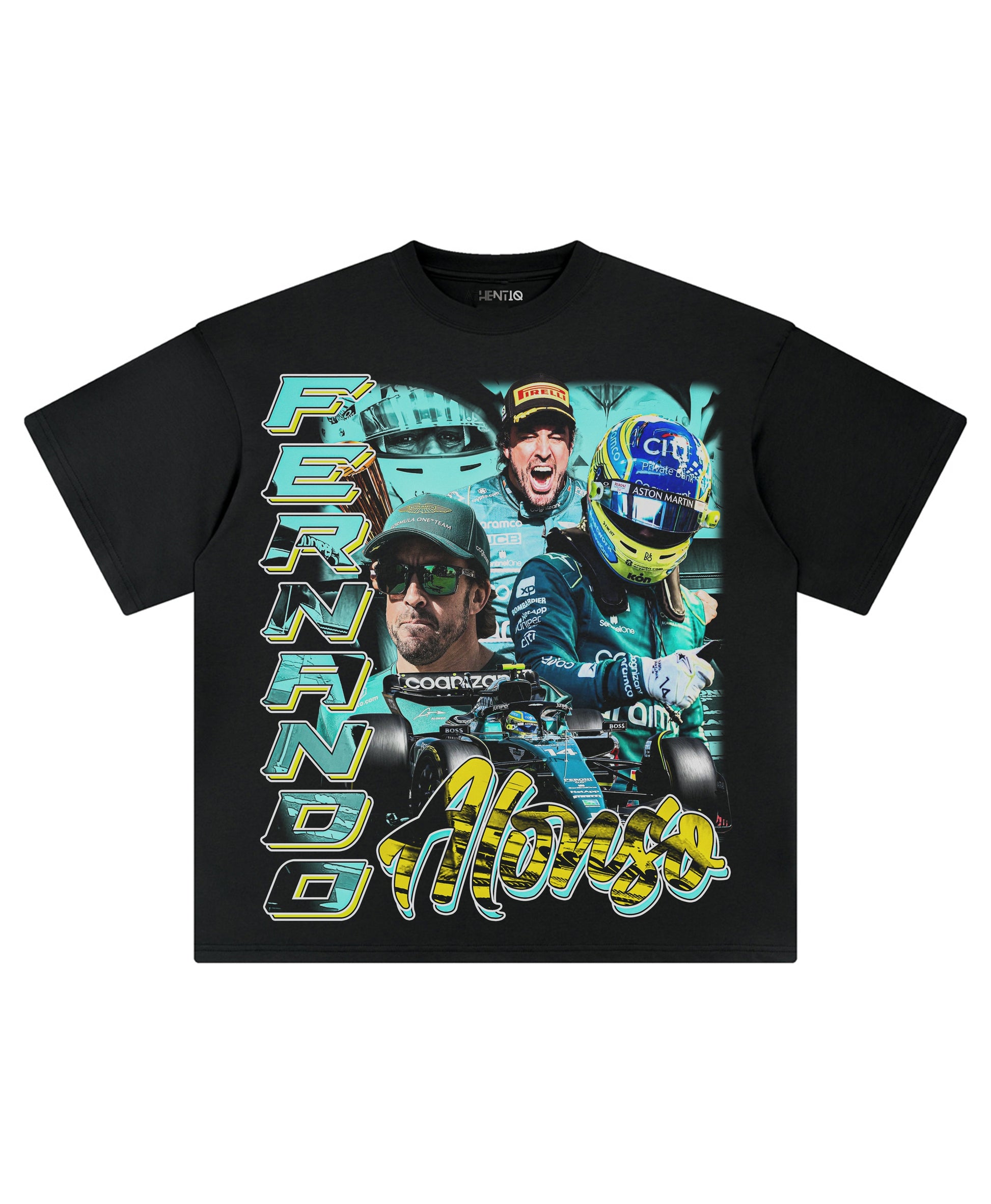 FERNANDO ALONSO ASTON MARTIN TEE - clothing by TeeHivey.com (Image 4)
