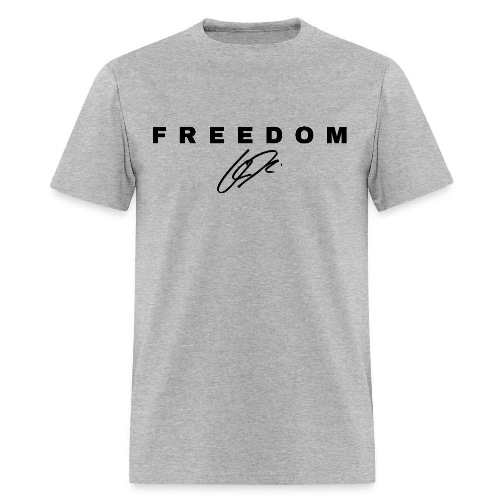 Freedom When People Stop Talking Charlie Kirk T Shirt