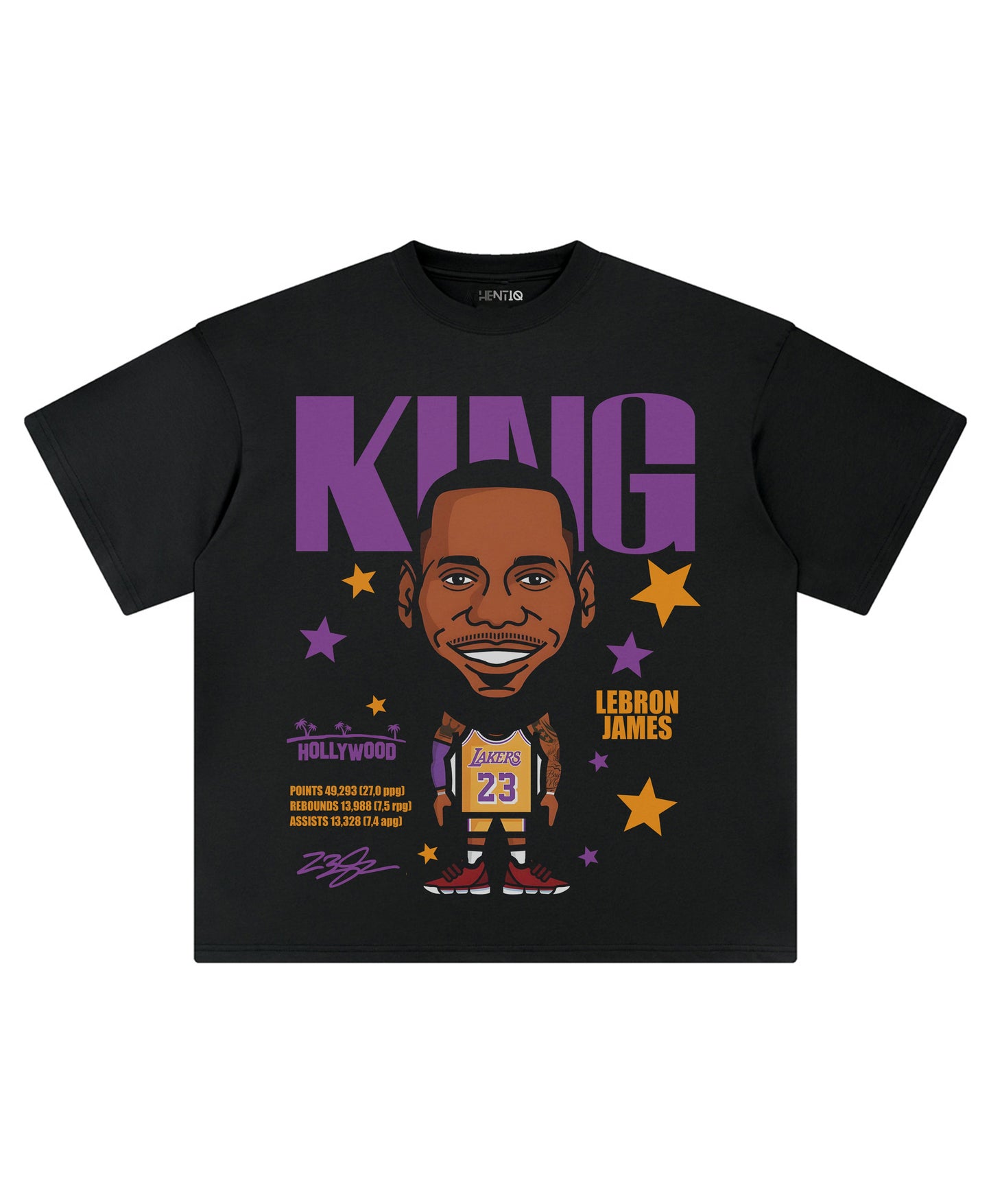 LEBRON CARTOON TEE - clothing by TeeHivey.com (Image 2)