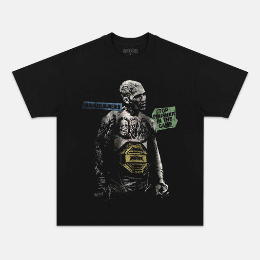 CHARLES OLIVEIRA V8 TEE - clothing by TeeHivey.com (Image 1)