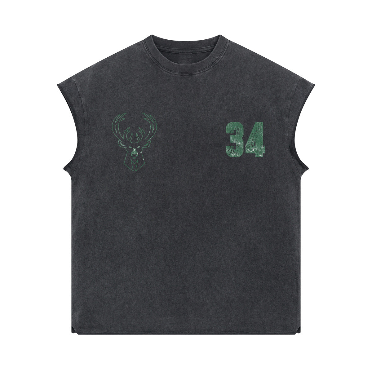 BUCKS MUSCLE TEE - clothing by TeeHivey.com (Image 1)