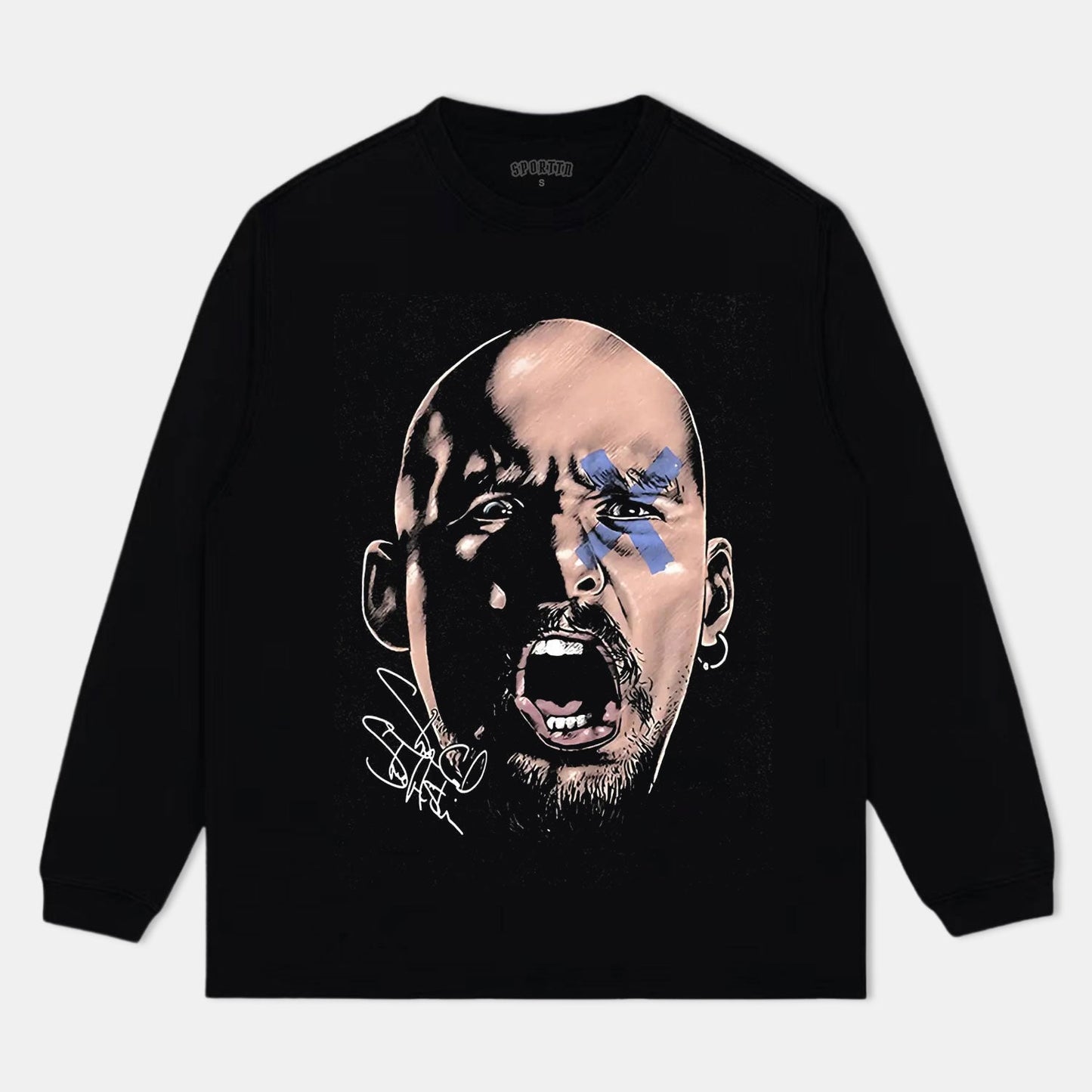 STONE COLD STEVE AUSTIN LONG SLEEVE | HOODIES Style001 - clothing by TeeHivey.com (Image 1)