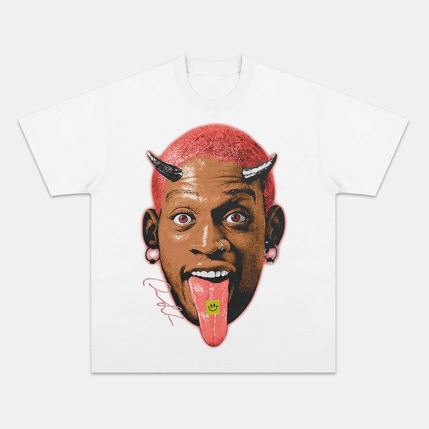 DENNIS RODMAN BIG FACE TEE Style001