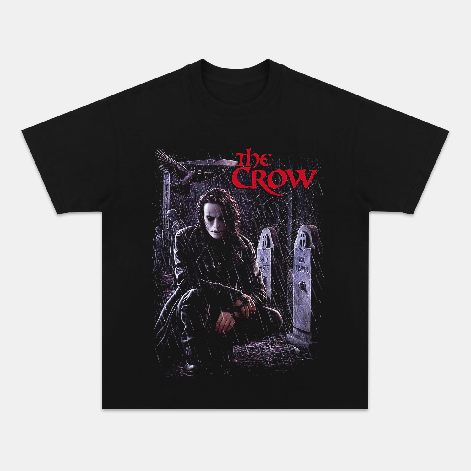 THE CROW TEE - clothing by TeeHivey.com (Image 1)