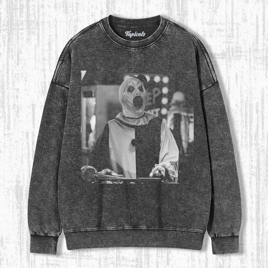 ART THE CLOWN SWEATSHIRTS - clothing by TeeHivey.com