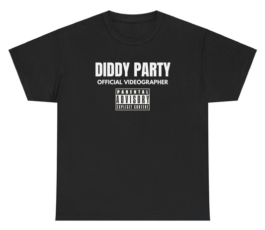 Diddy Party Videographer Halloween Tee