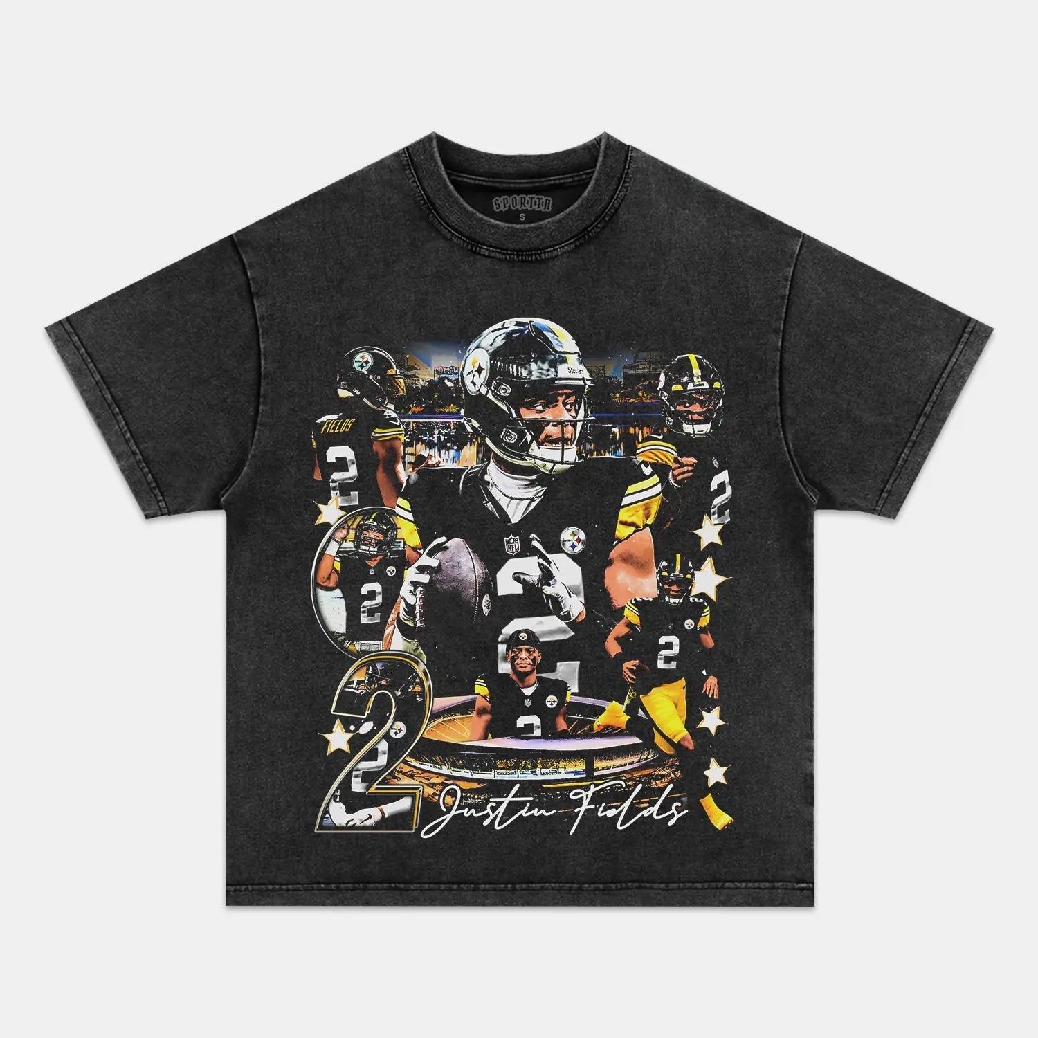 JUSTIN FIELDS - STEELERS TEE - clothing by TeeHivey.com (Image 4)