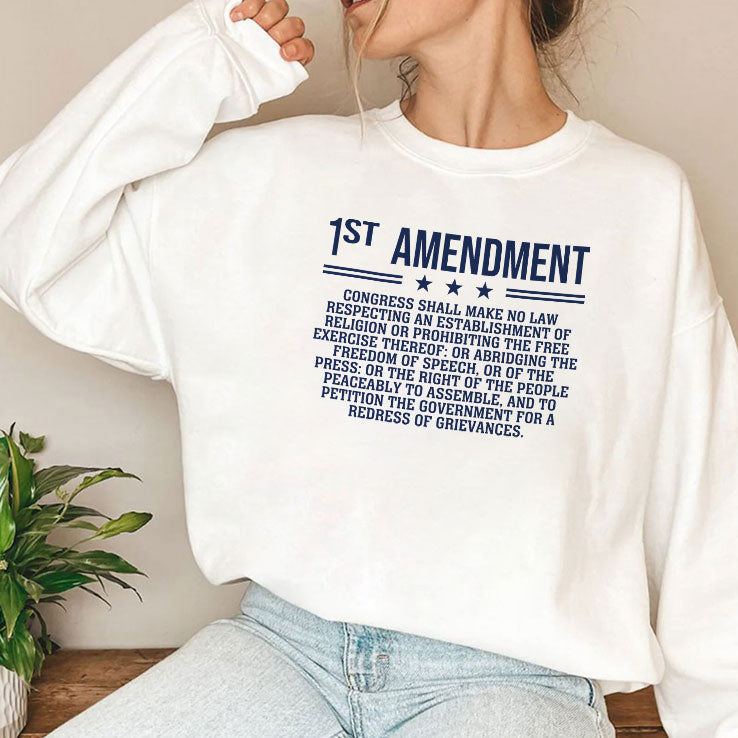 1st Amendment US Constitution Patriot T Shirt