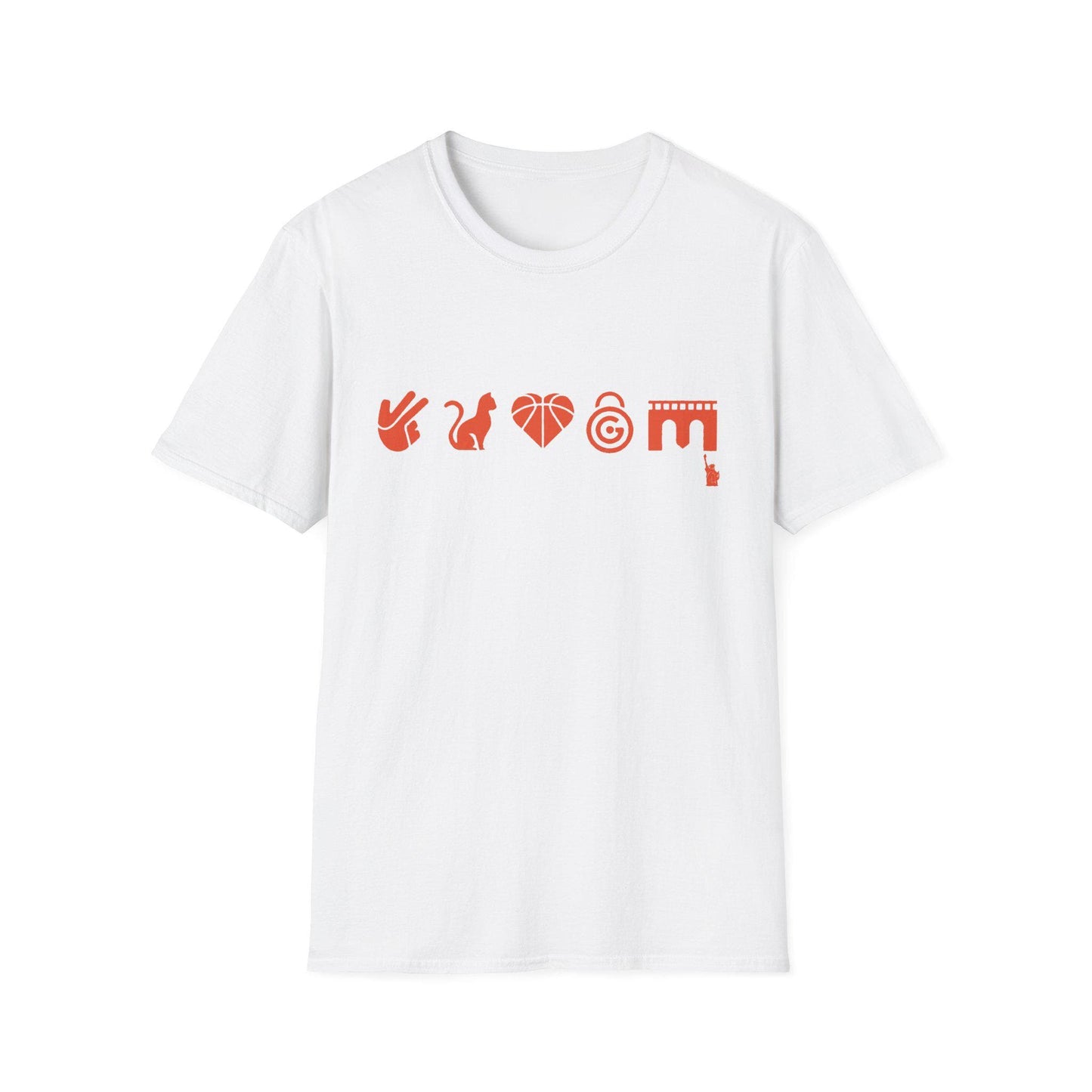 Knicks Starting Five Emojis Team Tee Black Blue Gray White York Brunson Og Kat Hart (3)