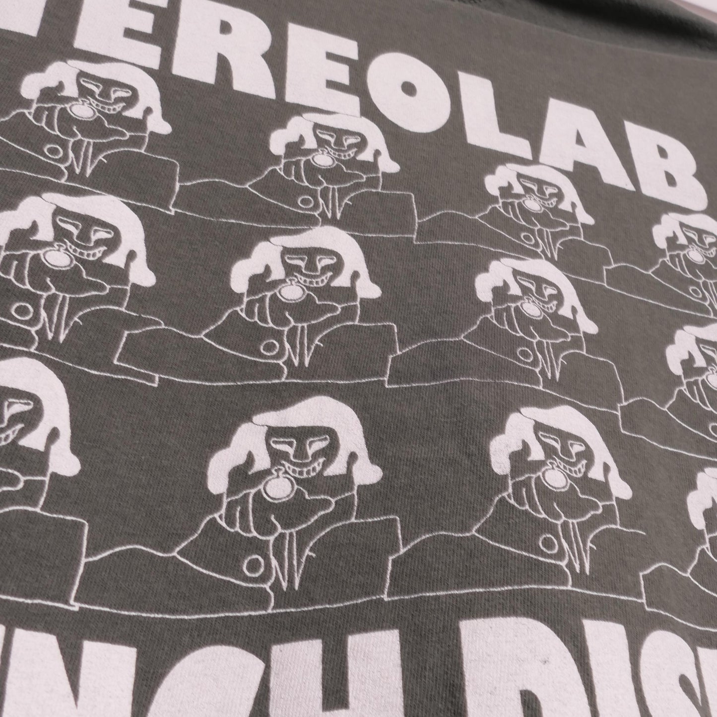 Stereolab French Disko Tee Peng Cliff Super 45 French Paris France Electronic Art Music Pop Band Tour Heavyweight Faded Med (3)