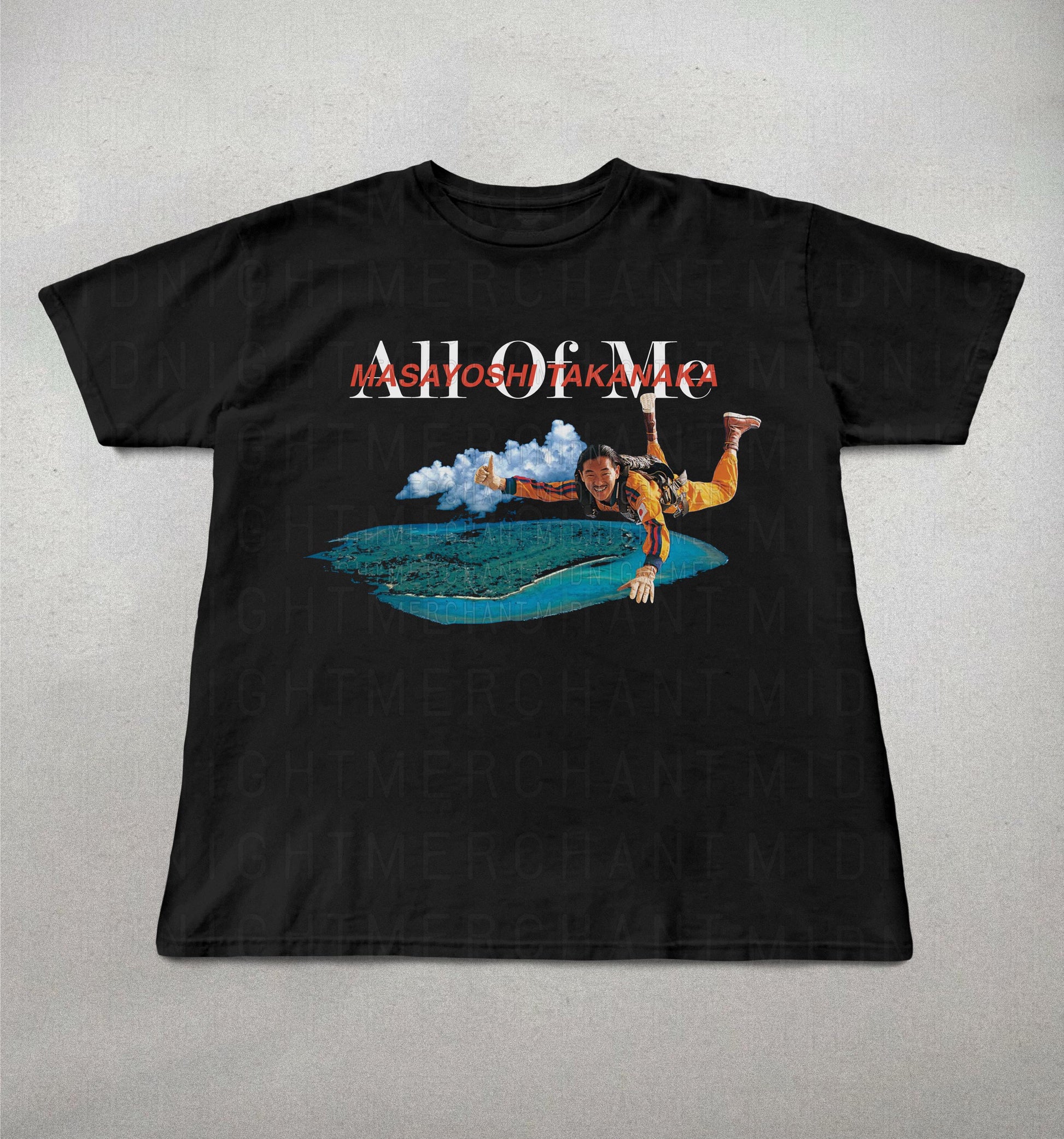 Masayoshi Takanaka Album Tee Japanese Jazz Fusion Rock Japanese Summer Takanaka Tee (3)