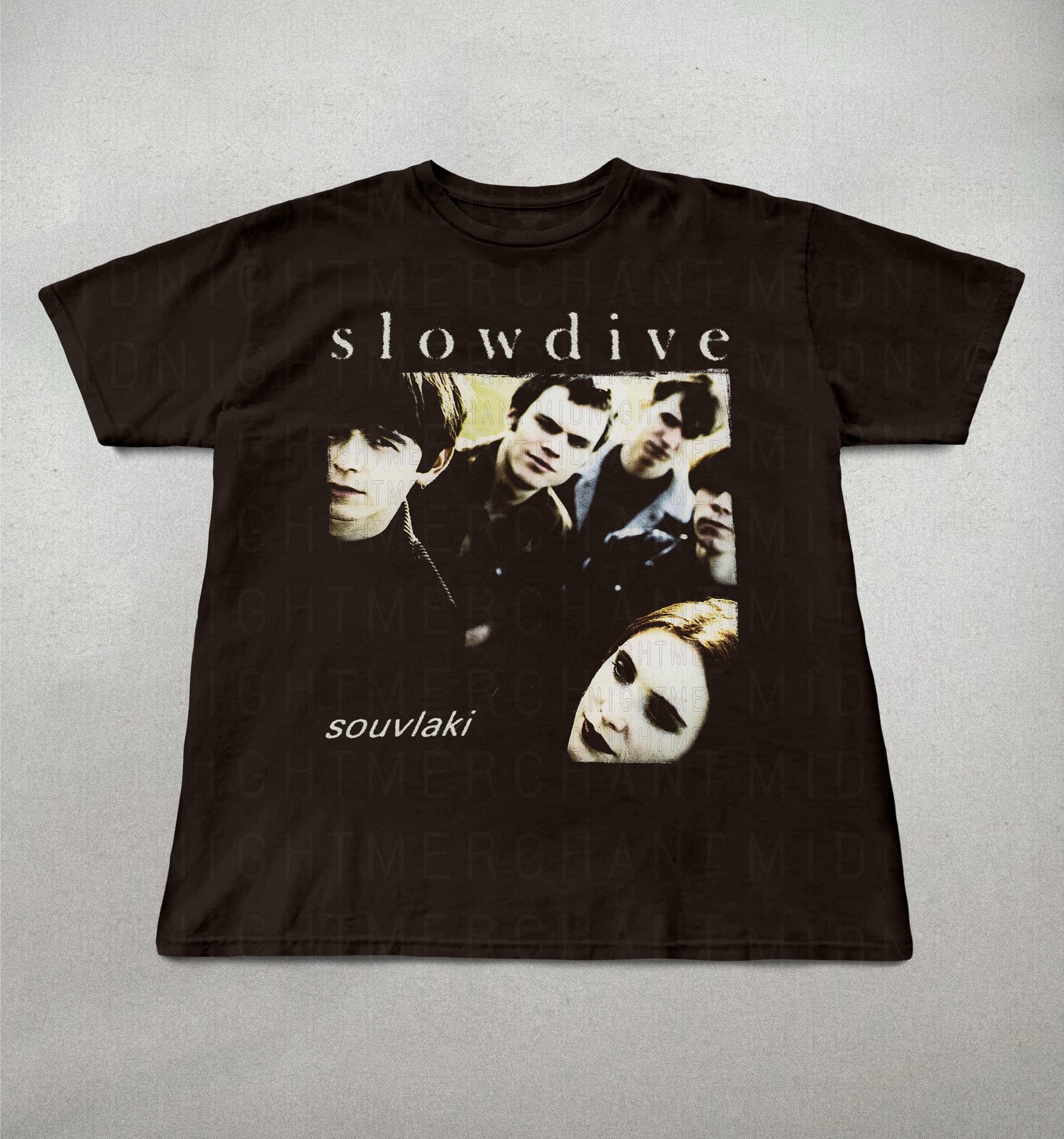 Slowdive Soulvaki 90s Band Tees Alt Rock Band Tee 90s Sheogaze Slowdive Band Tee Retro (3)