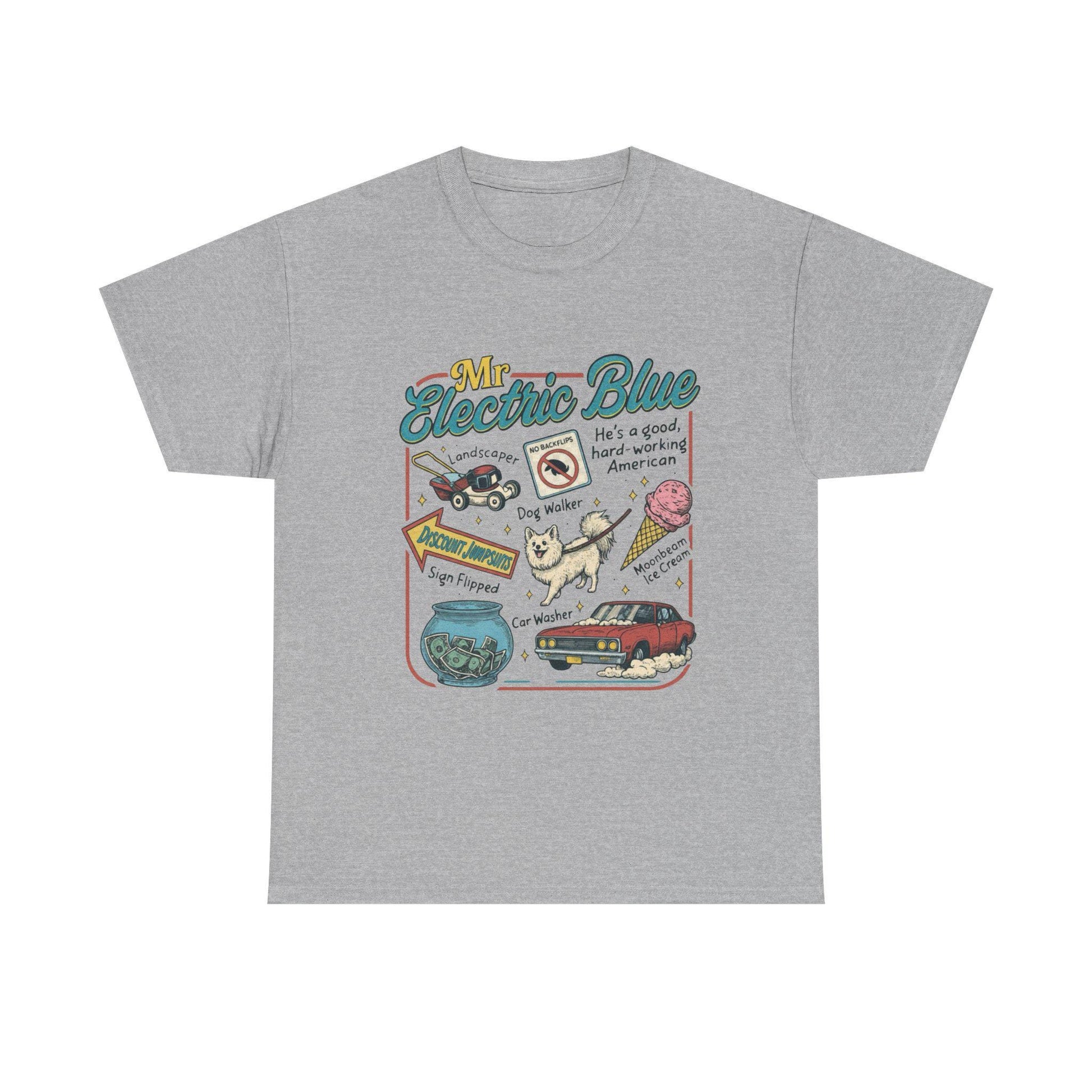 Mr Electric Blue Moonbeam Ice Cream Concert Tee Music Lovers (3)