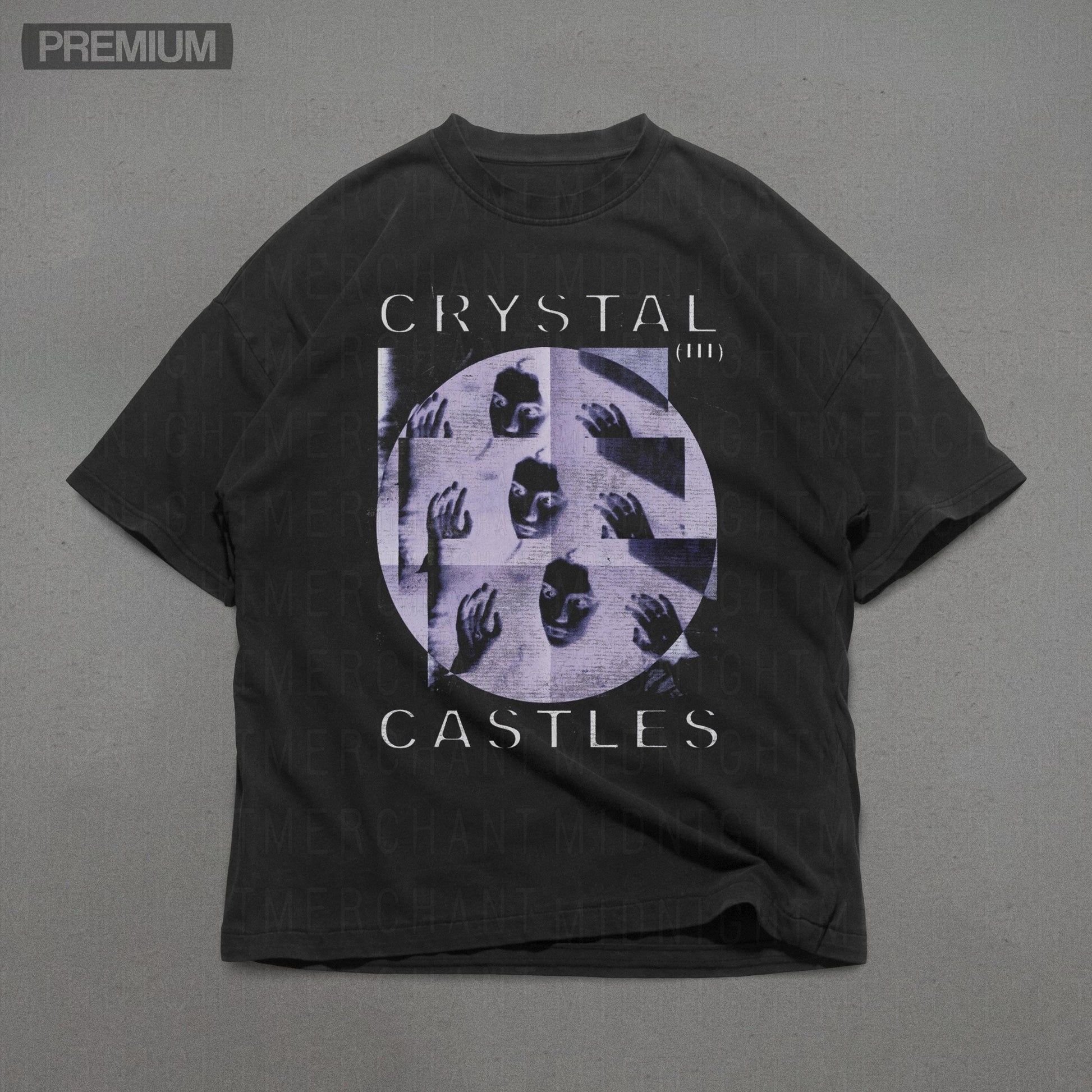 Crystal Castles Comfort Colors Y2k 2000s Music Tee Retro Band Crystal Castles (3)