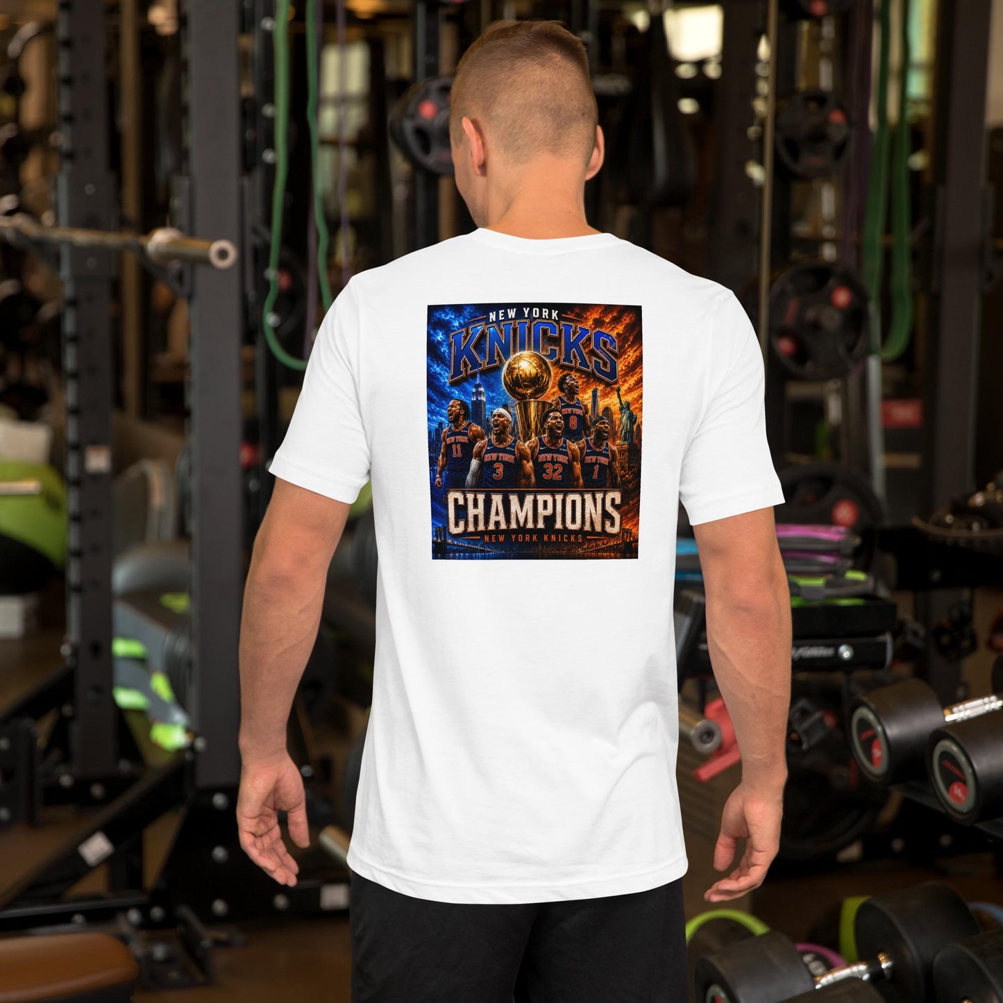 Vintage York Knicks Jalen Brunson Tee Knicks Playoff Madison Square Garden Tee Retro Nyc Basketball Fan Champions (3)