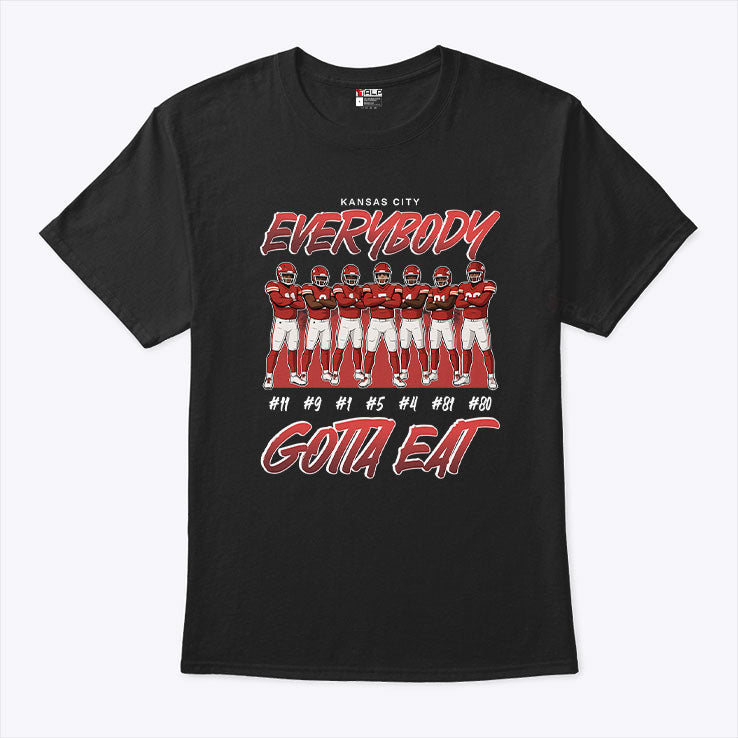 Rashee Rice Kansas City Everybody Gotta Eat T Shirt
