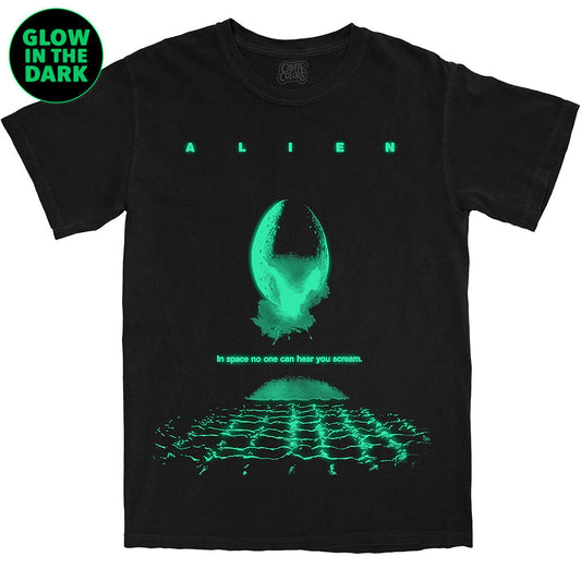 ALIEN CLASSIC - T-SHIRT - GLOW IN THE DARK (COMFORT COLORS)