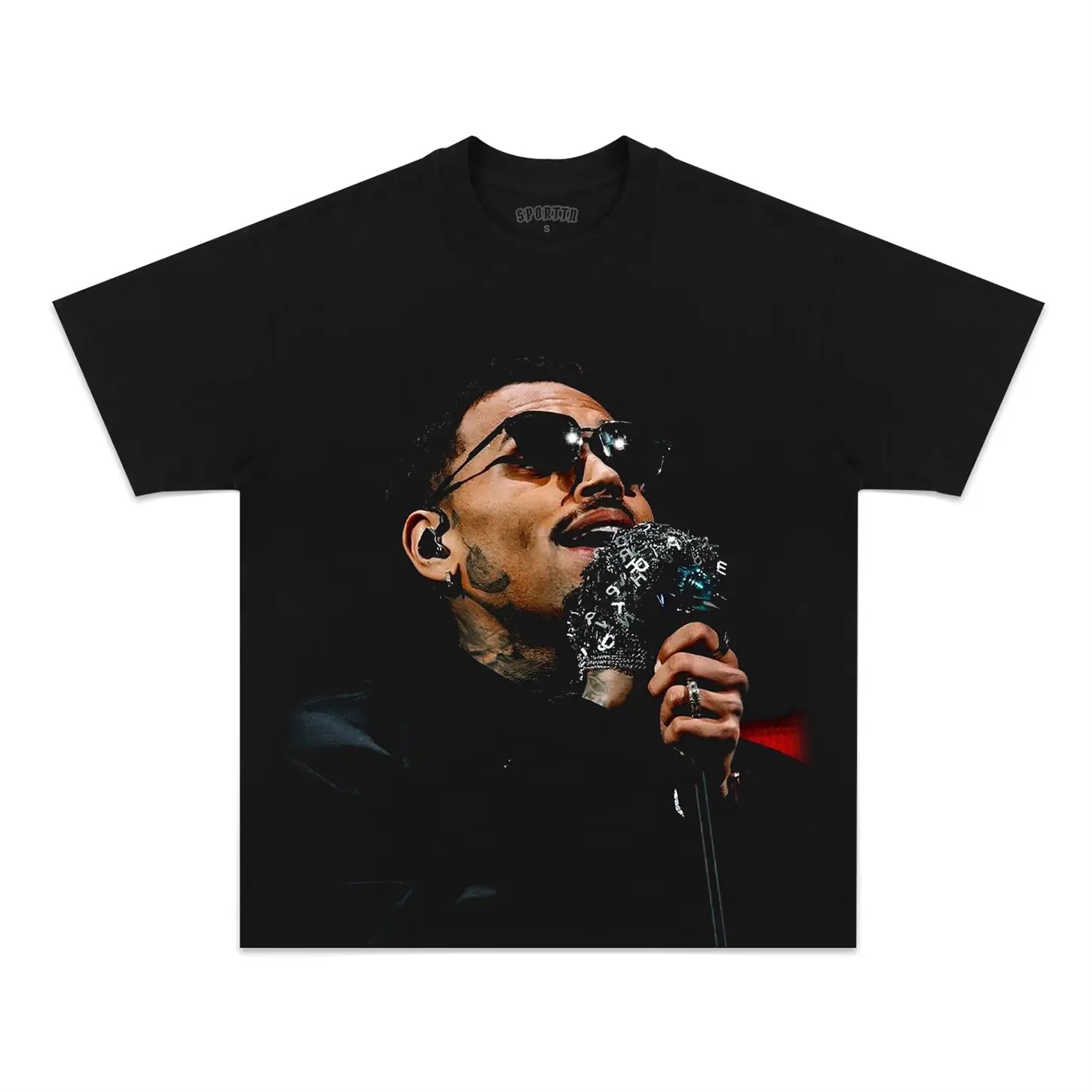 CHRIS BROWN NEW1 TEE Style001 - clothing by TeeHivey.com (Image 1)