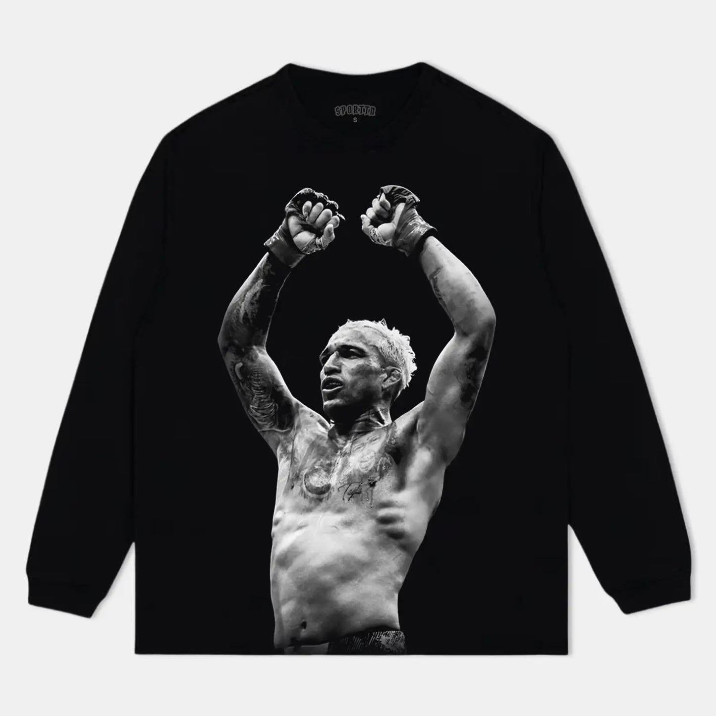 CHARLES OLIVEIRA W01 TEE - clothing by TeeHivey.com (Image 3)