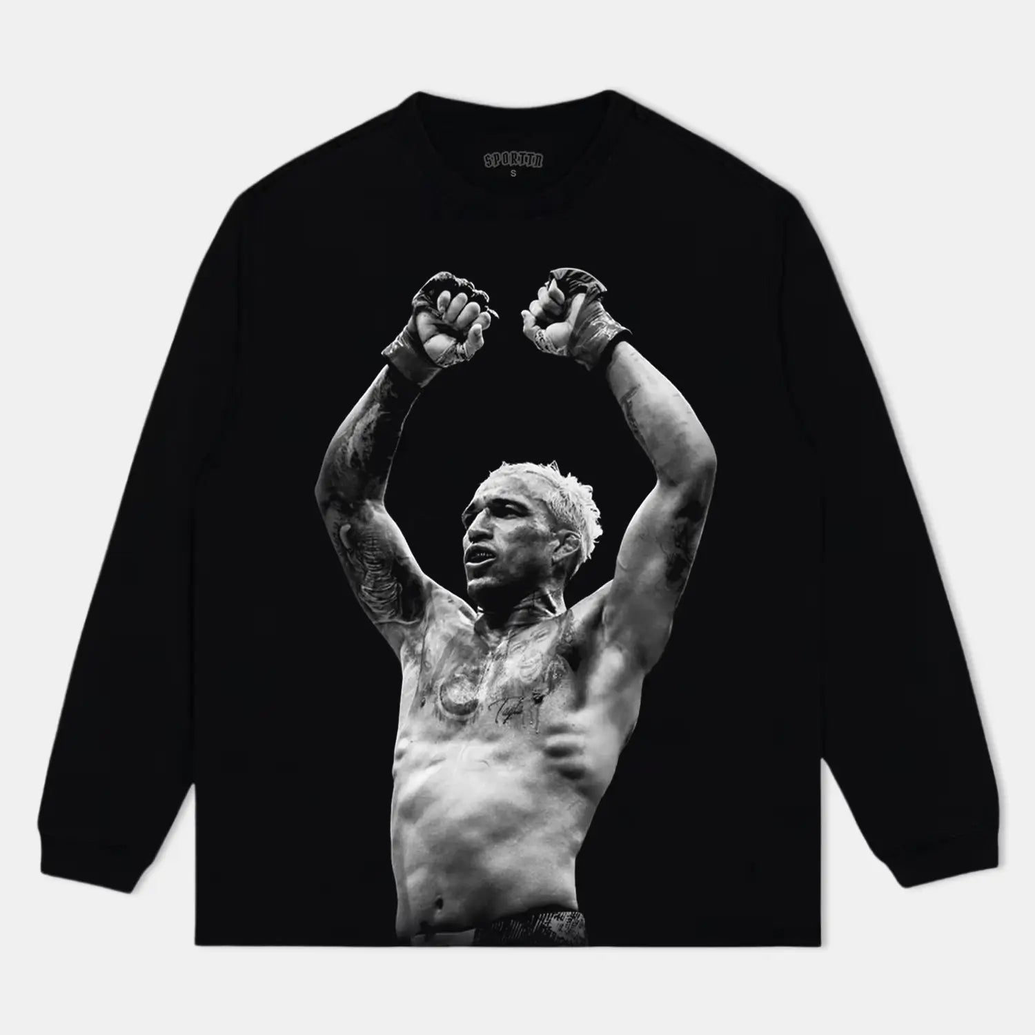 CHARLES OLIVEIRA W01 TEE - clothing by TeeHivey.com (Image 3)