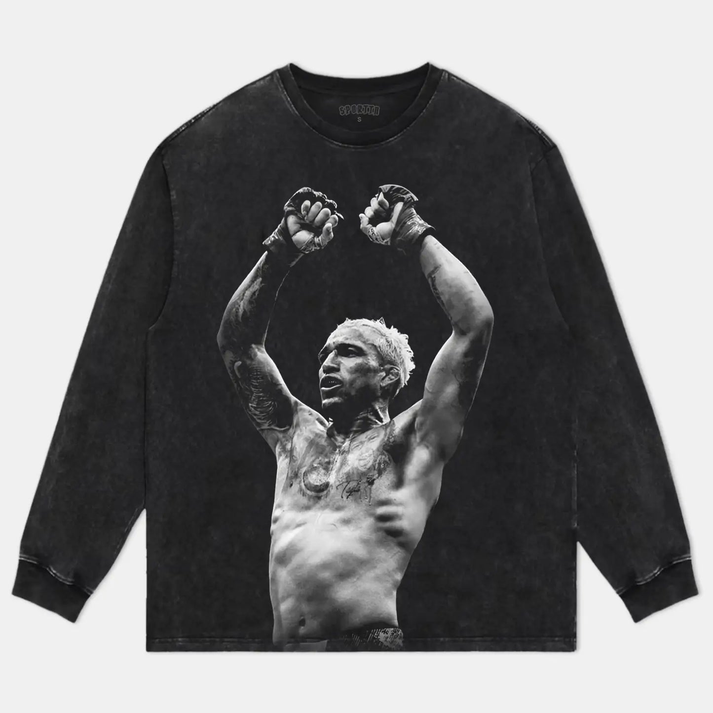 CHARLES OLIVEIRA W01 TEE - clothing by TeeHivey.com (Image 4)