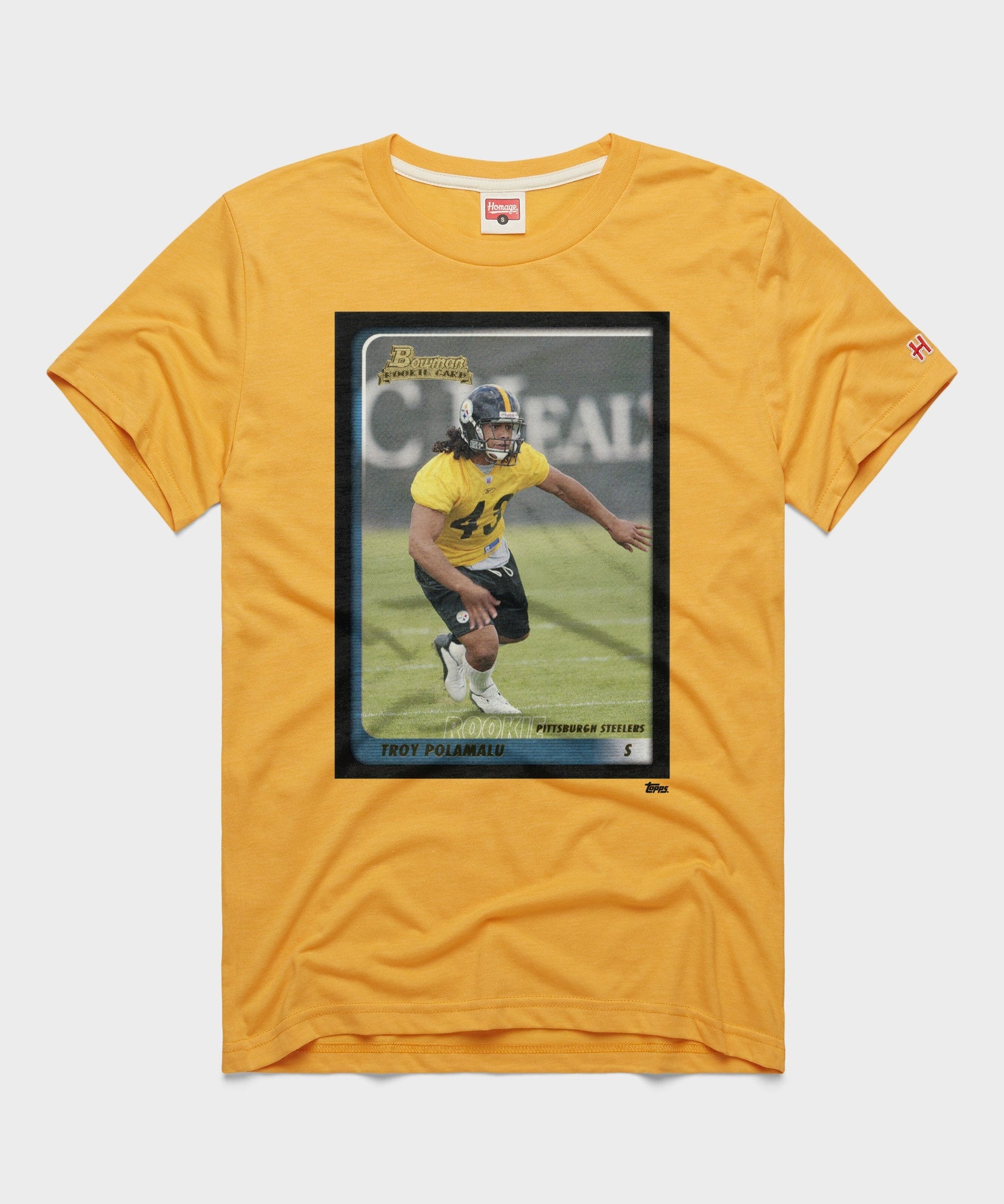 2003 Bowman Troy Polamalu Steelers