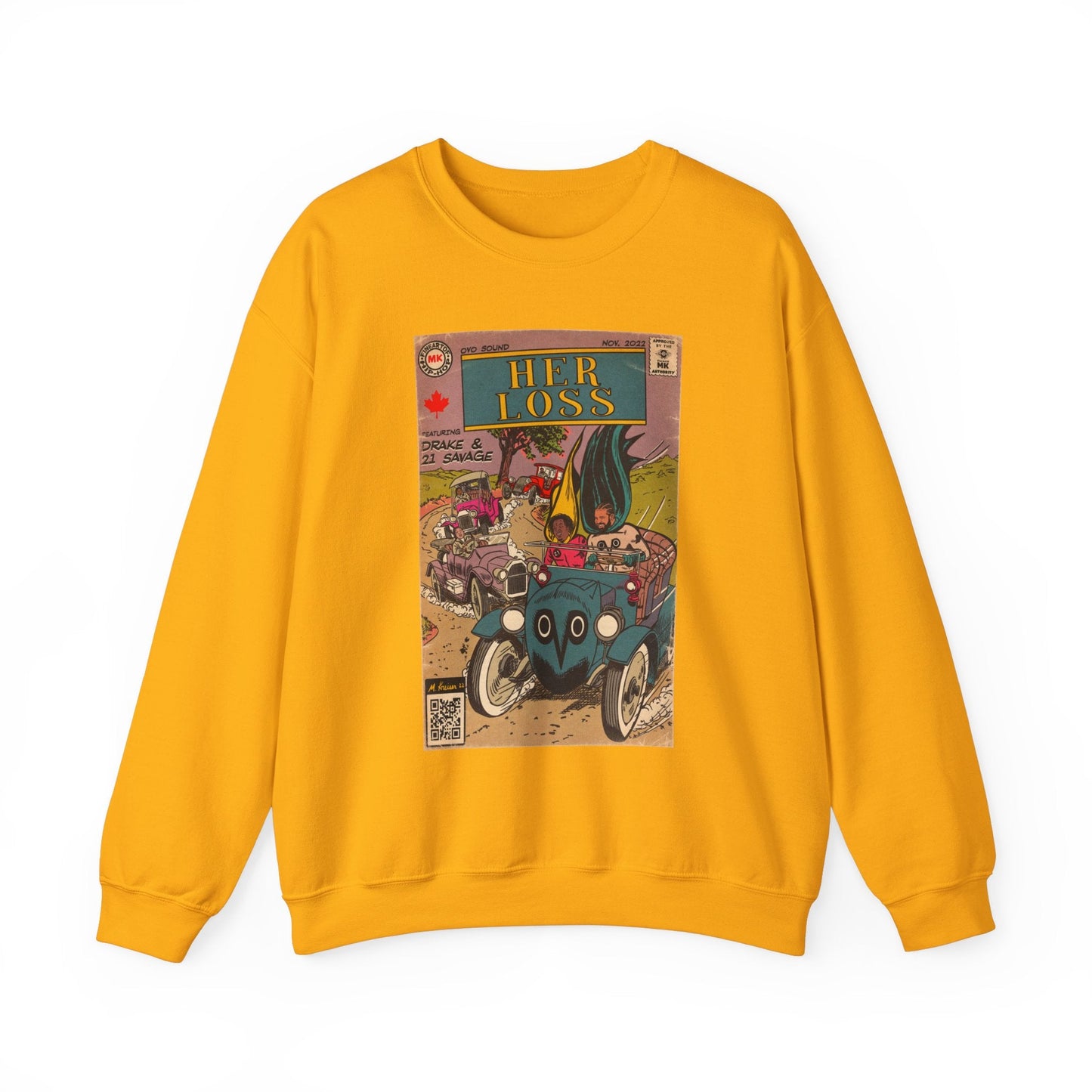 Her Loss - Unisex Heavy Blendâ„¢ Crewneck Sweatshirt