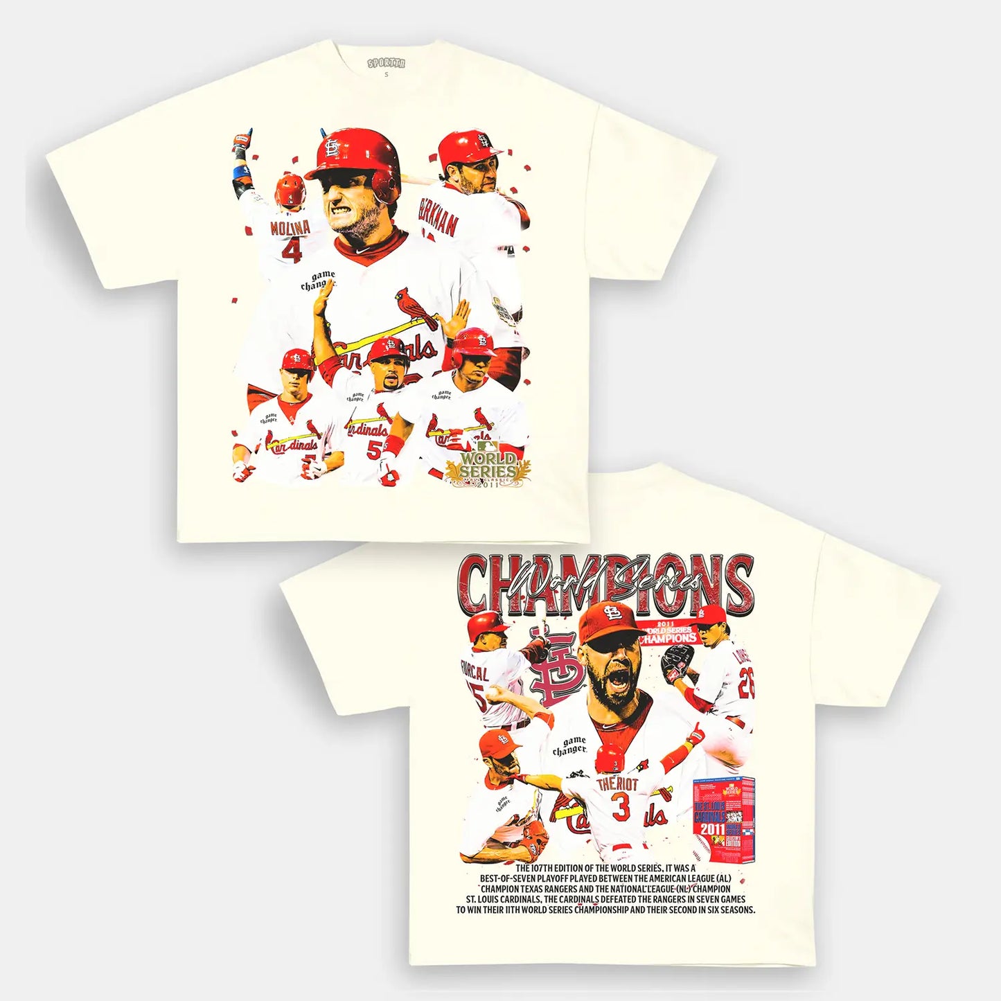 2011 WORLD SERIES CHAMPS - CARDINALS TEE - [DS] Style001