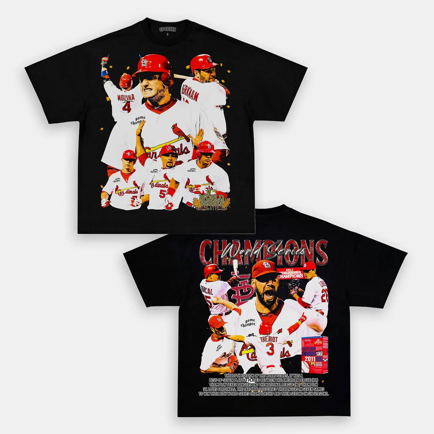 2011 WORLD SERIES CHAMPS - CARDINALS TEE - [DS] Style001