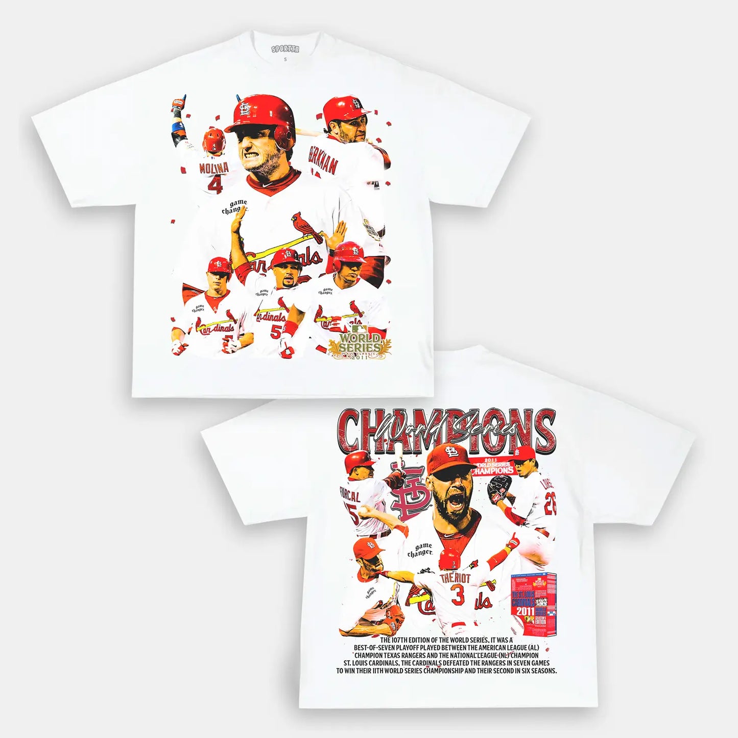 2011 WORLD SERIES CHAMPS - CARDINALS TEE - [DS] Style001