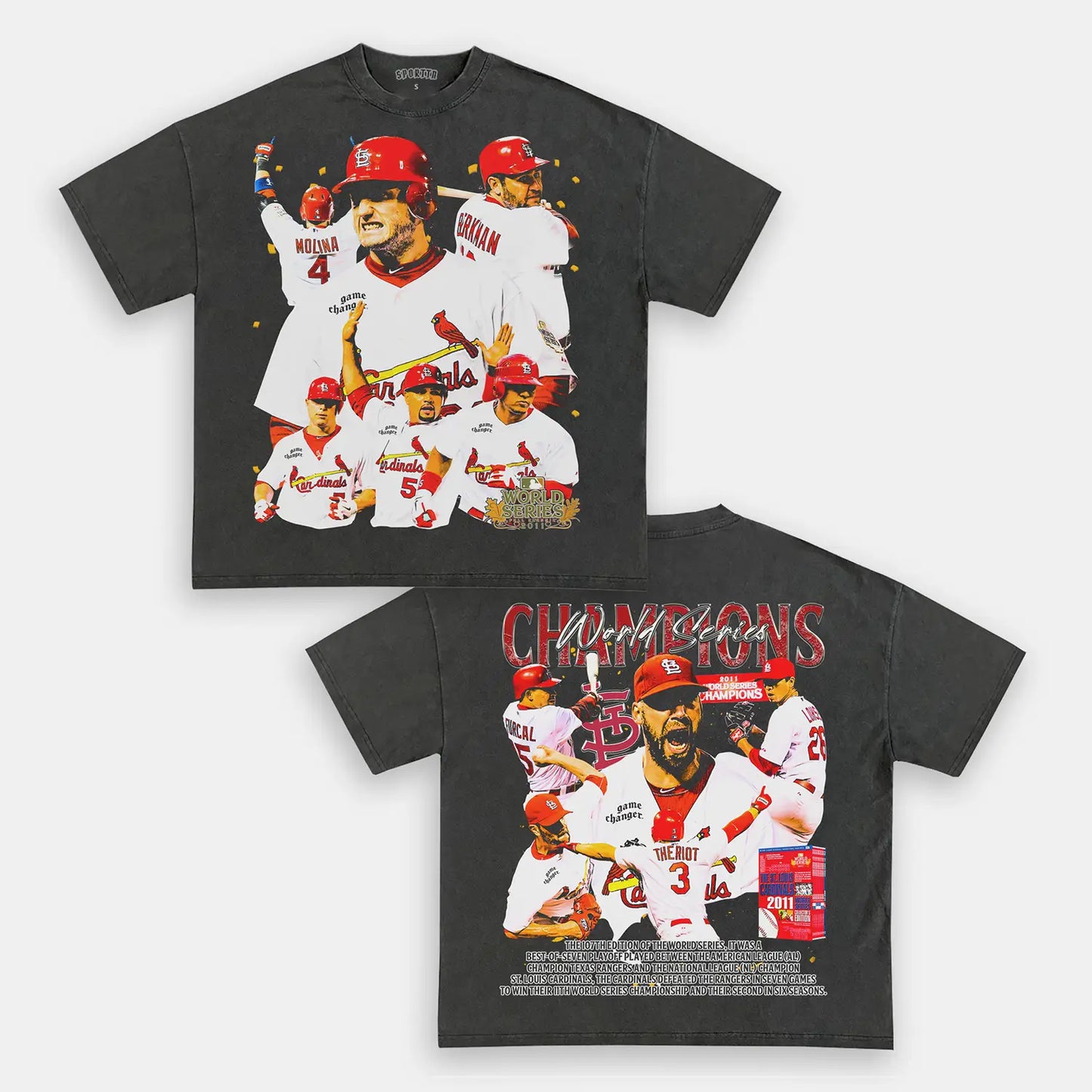 2011 WORLD SERIES CHAMPS - CARDINALS TEE - [DS] Style001