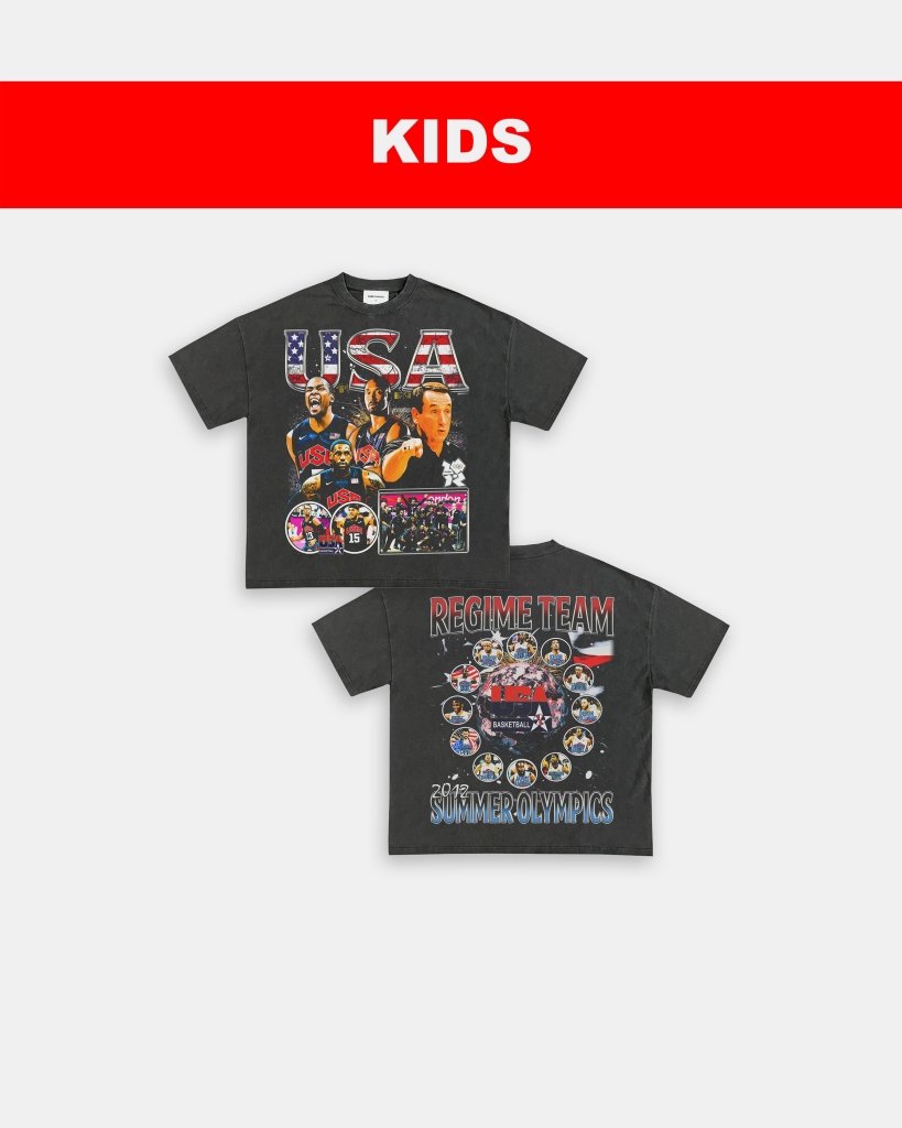 2012 USA BASKETBALL - KIDS TEE - [DS]