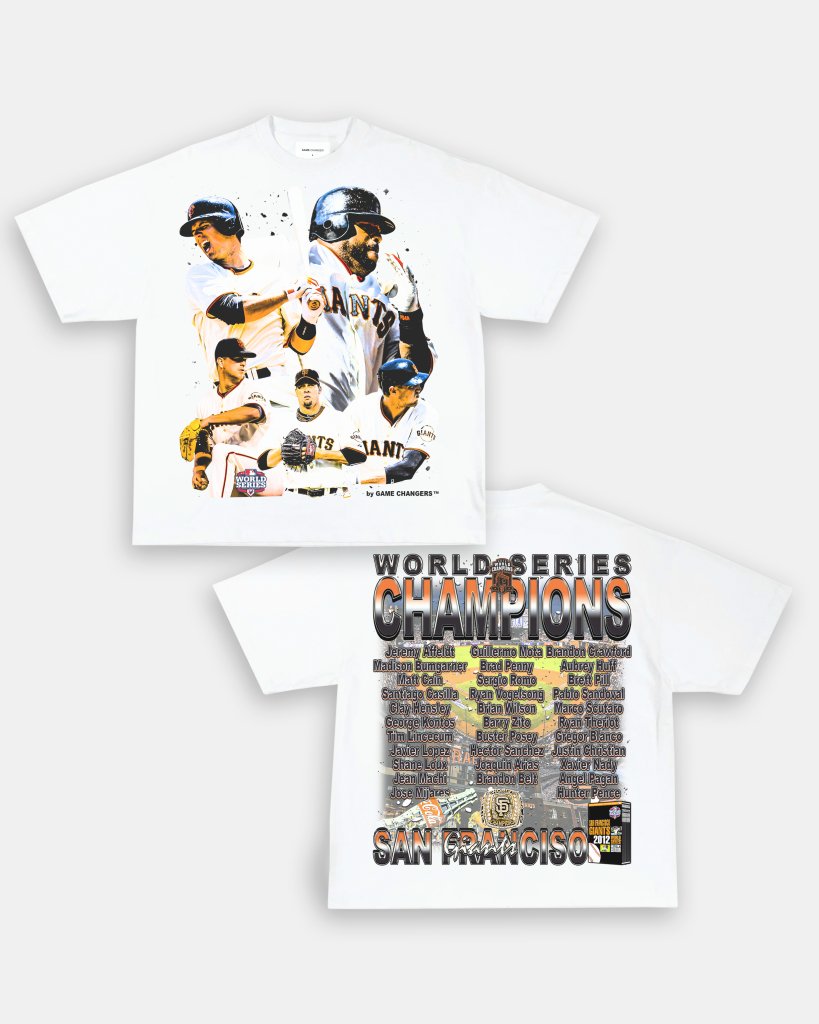 2012 WORLD SERIES CHAMPS - GIANTS TEE - [DS] Style001