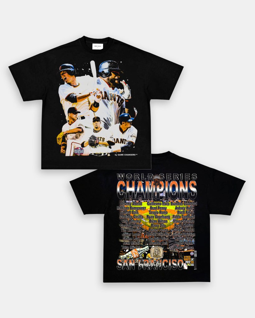 2012 WORLD SERIES CHAMPS - GIANTS TEE - [DS] Style001