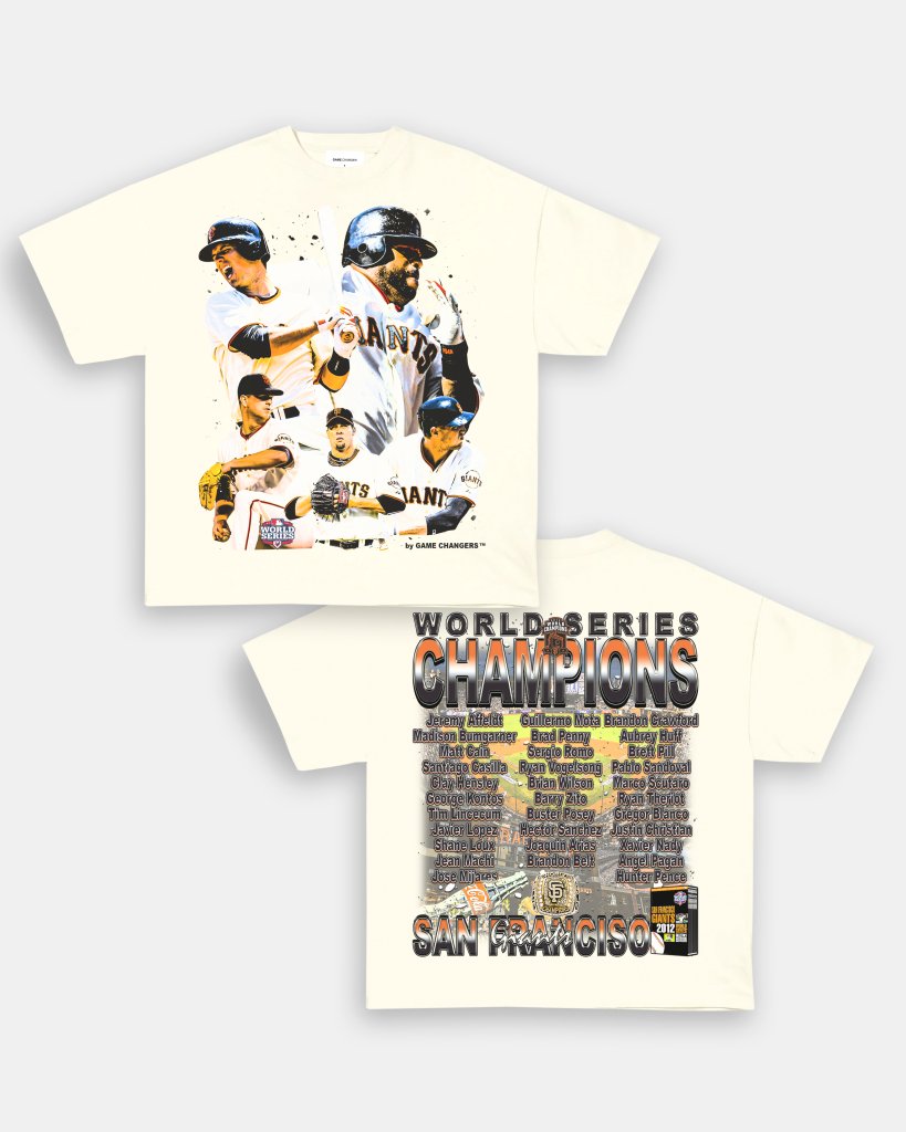 2012 WORLD SERIES CHAMPS - GIANTS TEE - [DS]