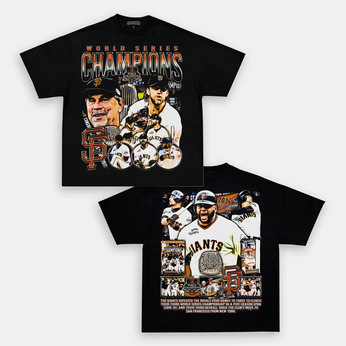 2014 WORLD SERIES CHAMPS - GIANTS TEE - [DS] Style001