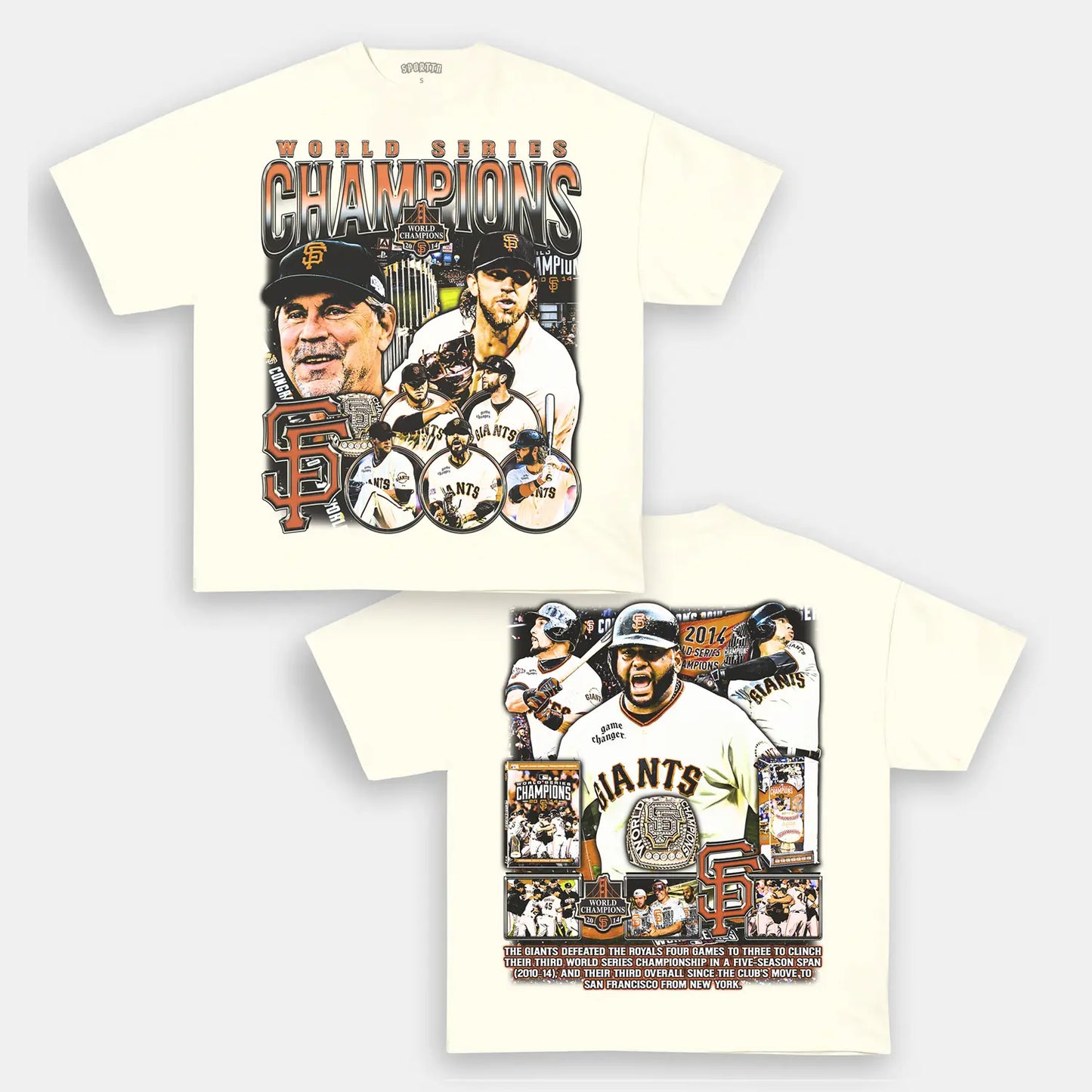 2014 WORLD SERIES CHAMPS - GIANTS TEE - [DS] Style001