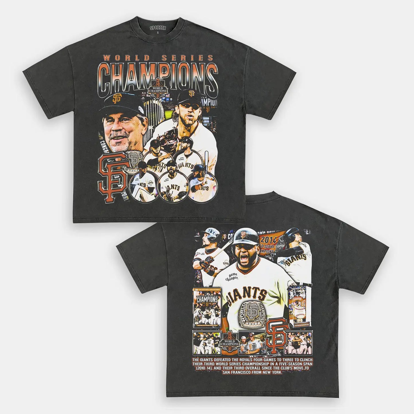 2014 WORLD SERIES CHAMPS - GIANTS TEE - [DS] Style001