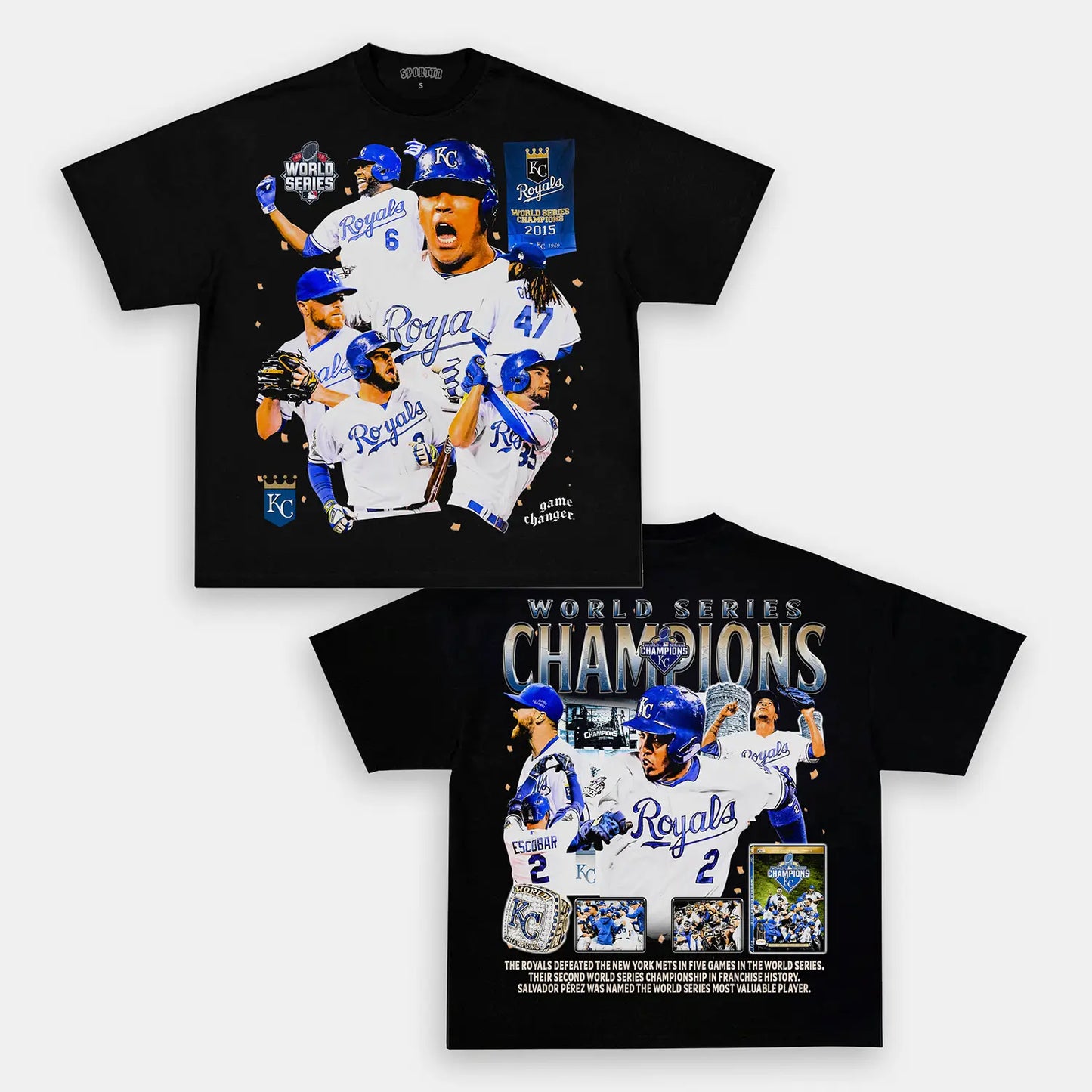 2015 WORLD SERIES CHAMPS - ROYALS TEE - [DS] Style001