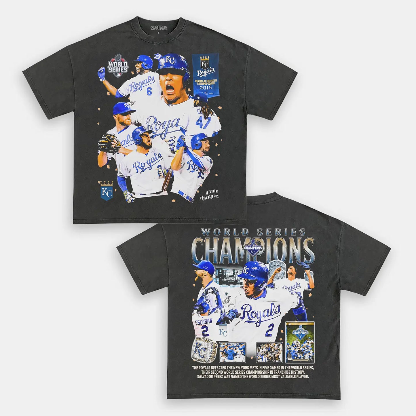 2015 WORLD SERIES CHAMPS - ROYALS TEE - [DS] Style001