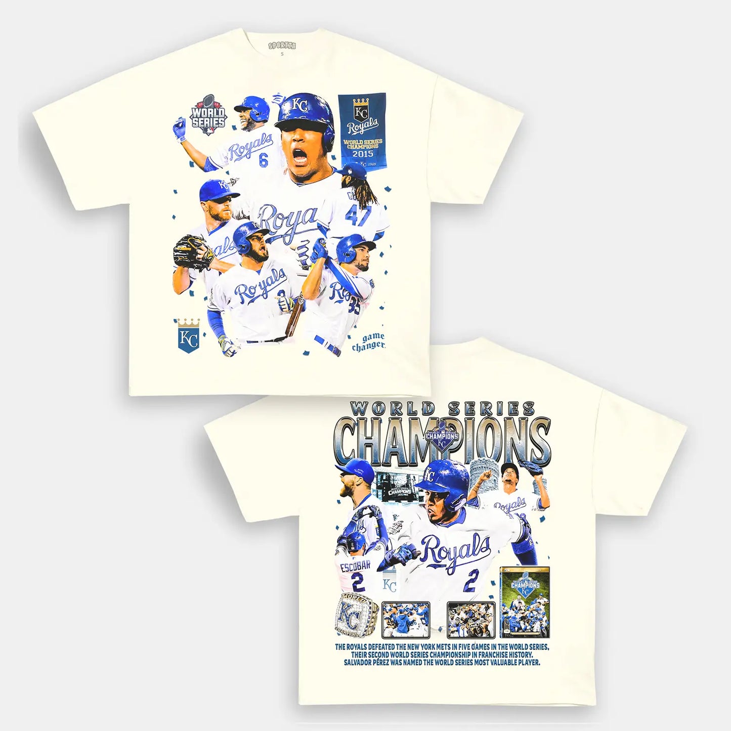 2015 WORLD SERIES CHAMPS - ROYALS TEE - [DS] Style001