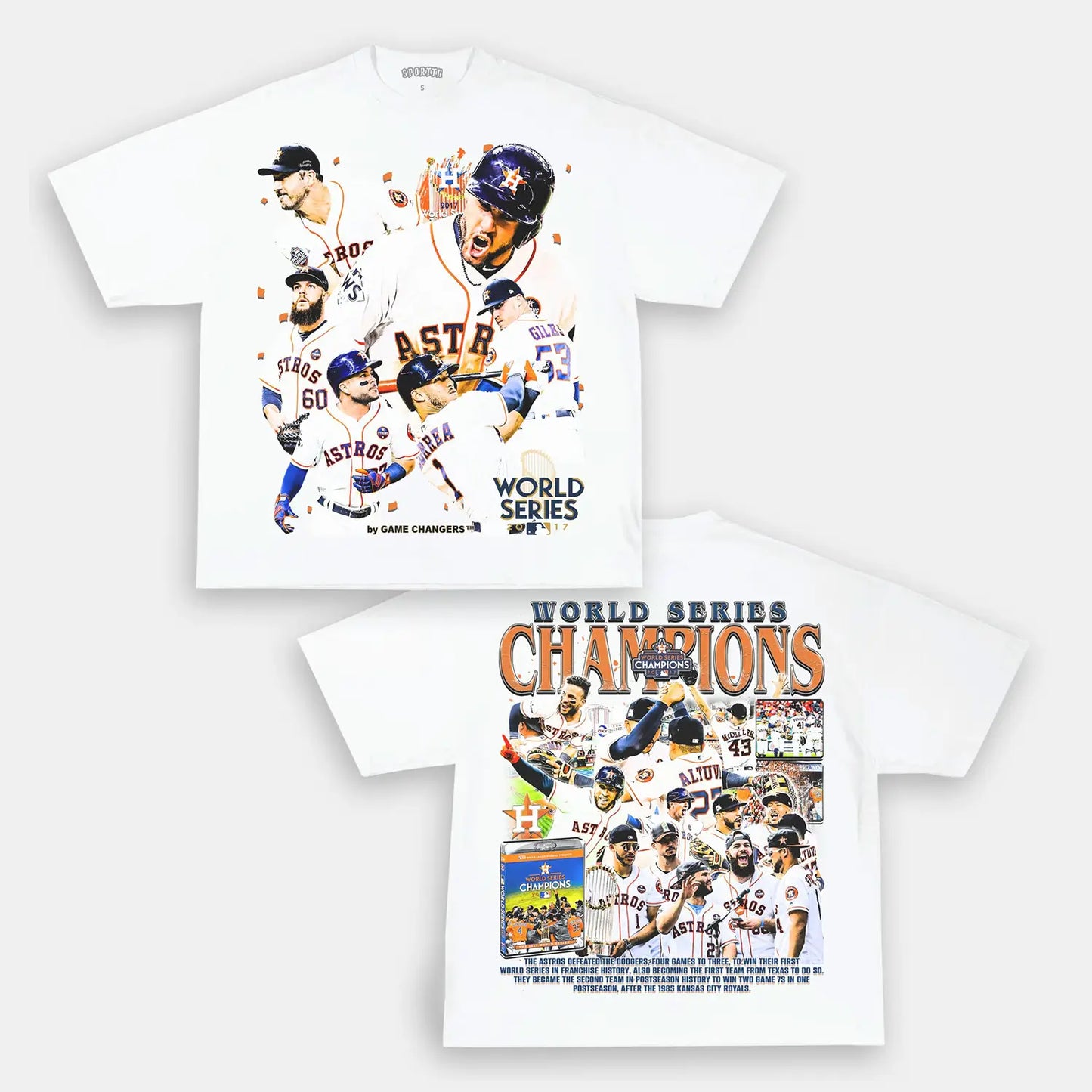 2017 WORLD SERIES CHAMPS - ASTROS TEE - [DS] Style001