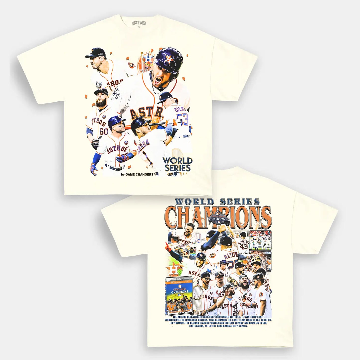 2017 WORLD SERIES CHAMPS - ASTROS TEE - [DS] Style001