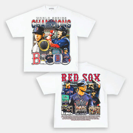 2018 WORLD SERIES CHAMPS - RED SOX TEE - [DS] Style001