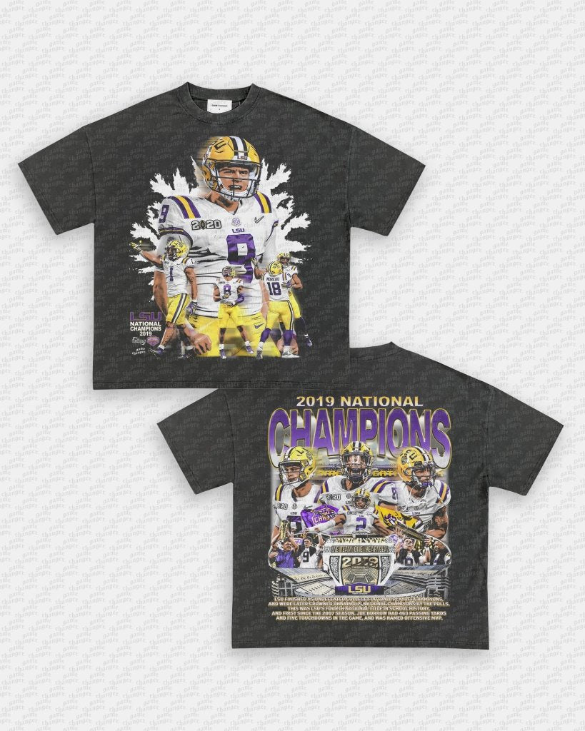 2019 NATIONAL CHAMPS - LSU TEE - [DS]