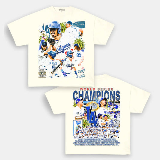 2020 WORLD SERIES CHAMPS - DODGERS TEE - [DS] Style001
