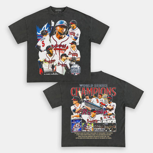 2021 WORLD SERIES CHAMPS - BRAVES TEE - [DS] Style001