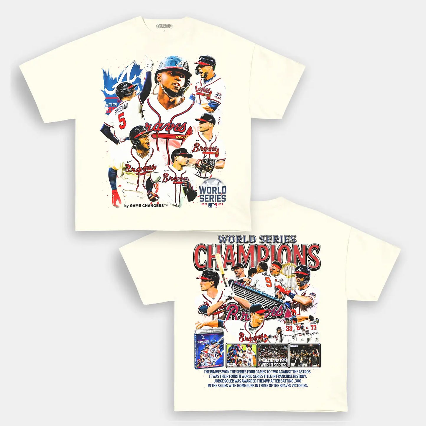 2021 WORLD SERIES CHAMPS - BRAVES TEE - [DS] Style001