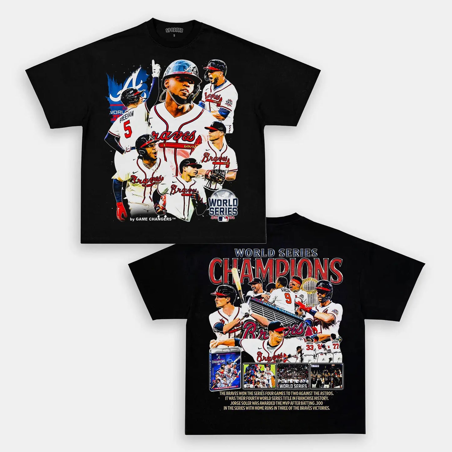 2021 WORLD SERIES CHAMPS - BRAVES TEE - [DS] Style001