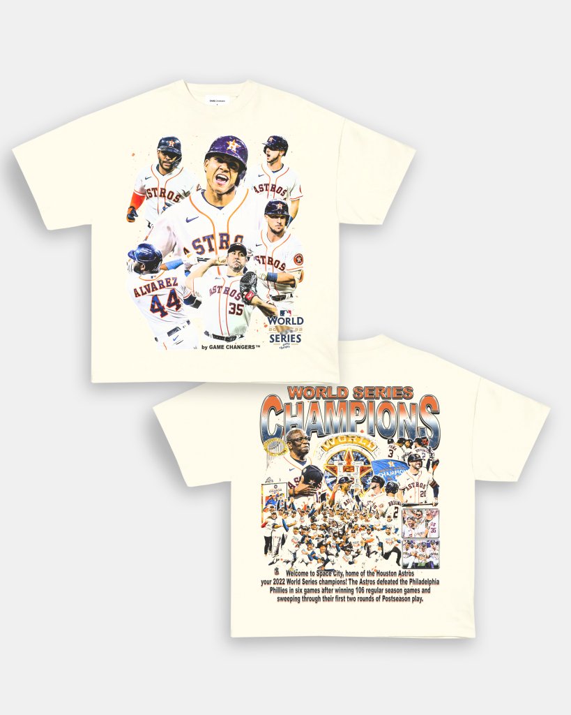 2022 WORLD SERIES CHAMPS - ASTROS TEE - [DS] Style001
